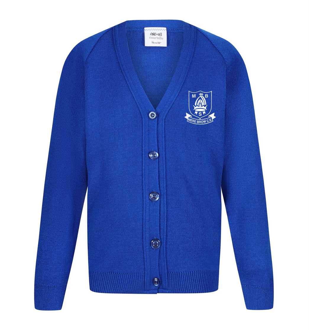 Mere Brow Primary Courtelle Cardigan