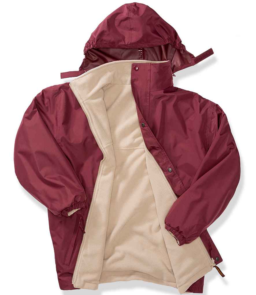 RS160 Burgundy/Camel Front