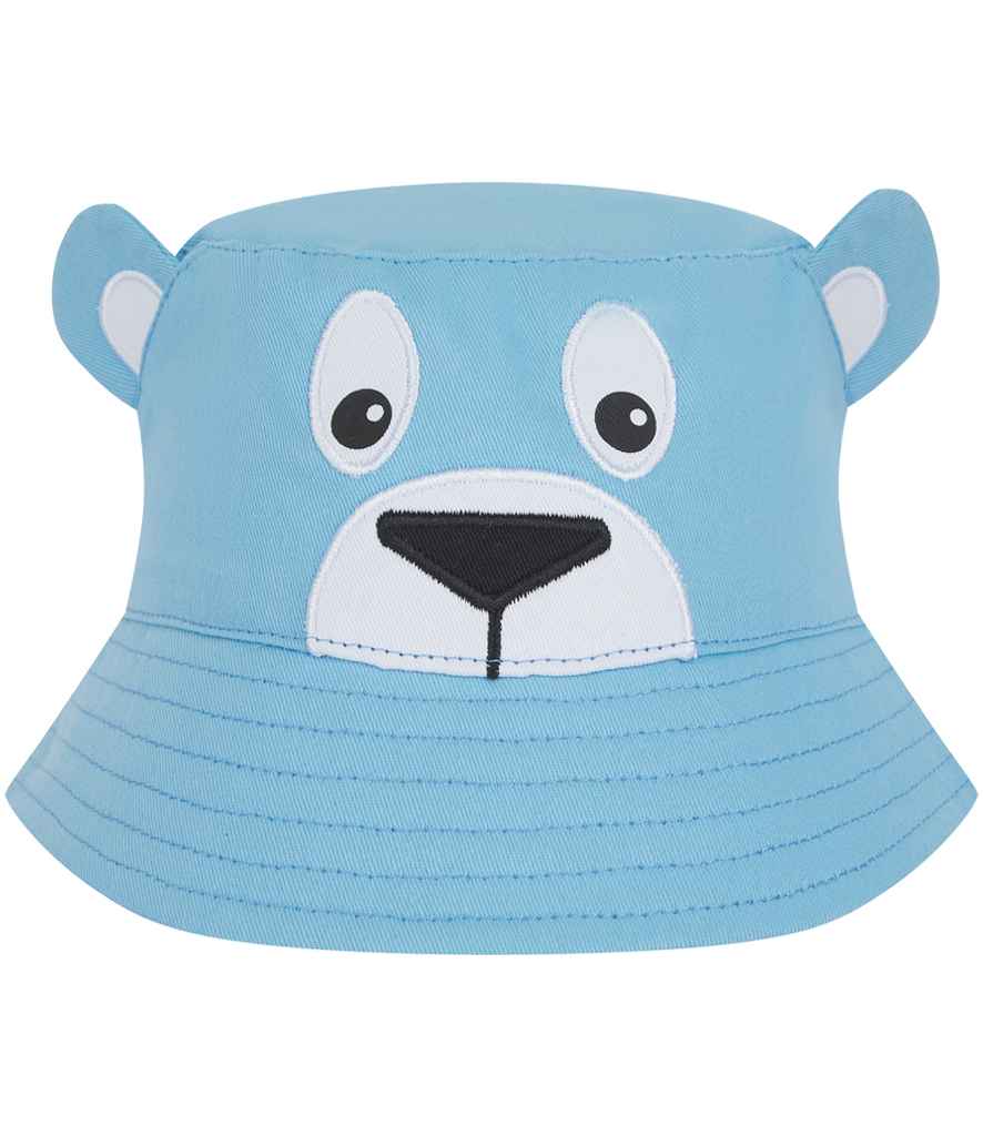 LW93T Pale Blue Bear Front