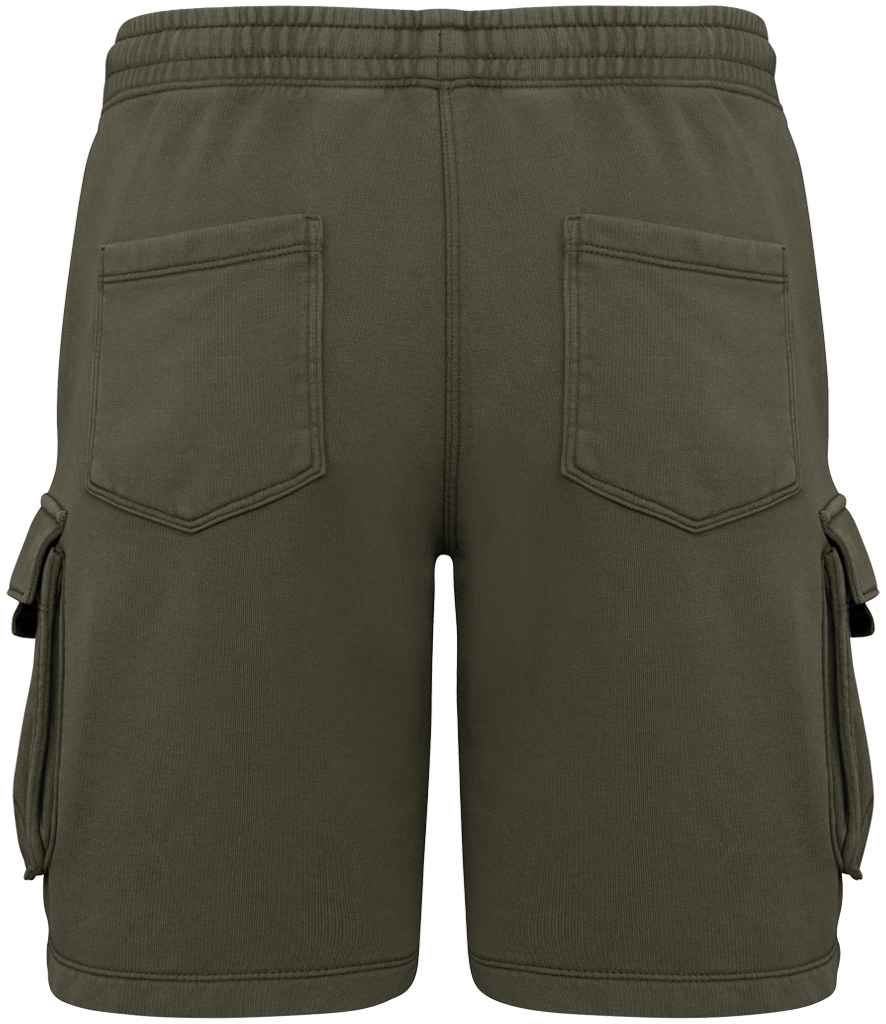 NS717 Washed Organic Khaki Back