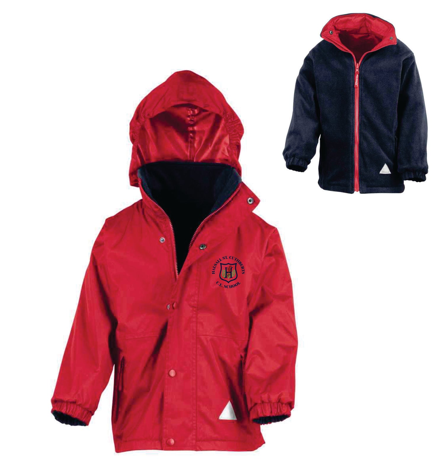 Halsall St Cuthbert's Primary School Reversible Rain Coat