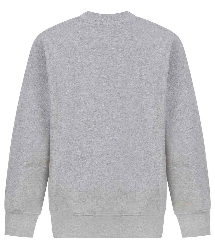 SM530 Heather Grey Back